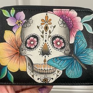 Anuschka Hand Painted Wallet